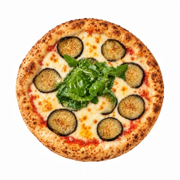 Pizza Con Melanzane