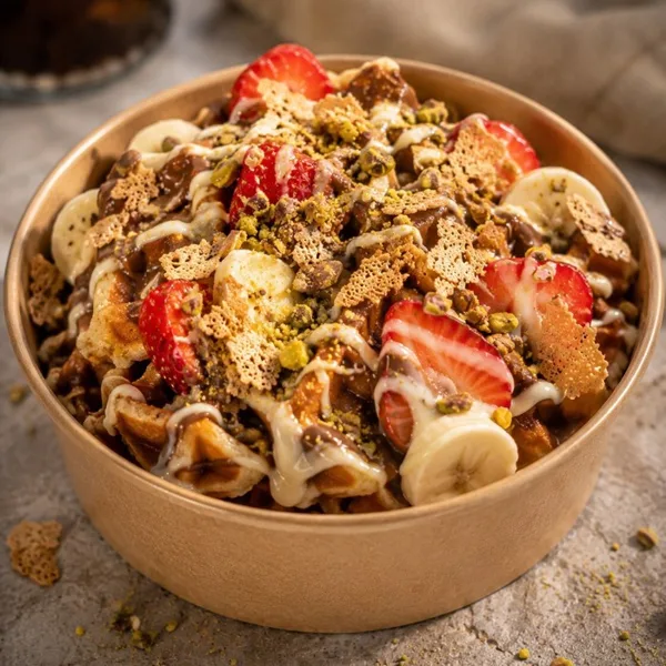 Kendin Oluştur Bowl Waffle