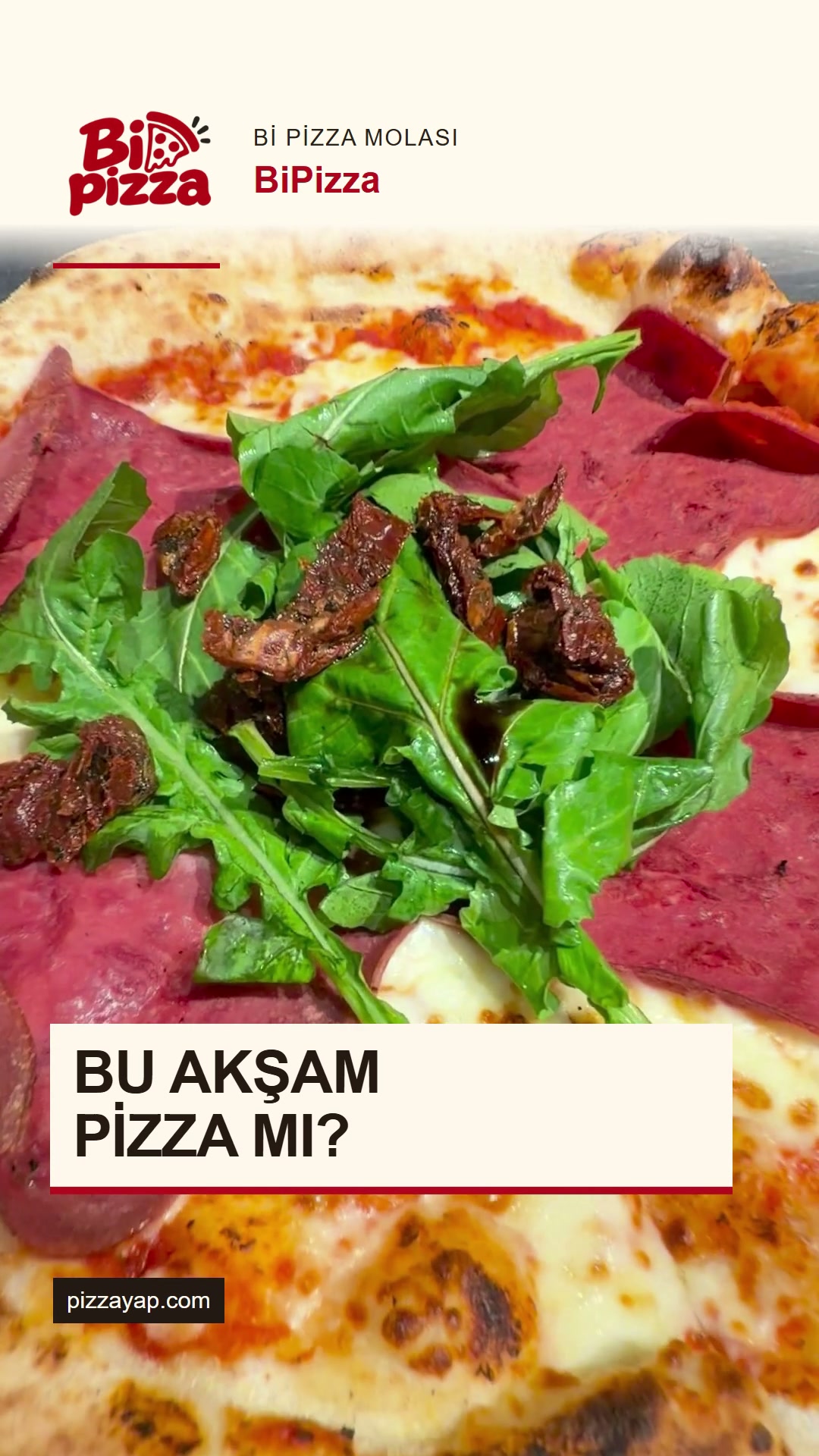 Bu akşam pizza mı? BiPizza’dan ürün yakın planları