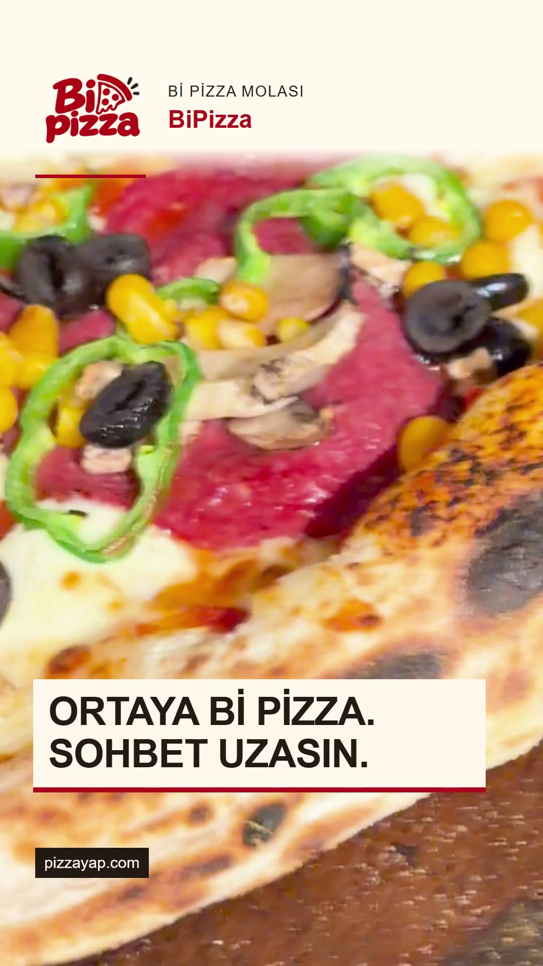 Ortaya bir pizza: BiPizza paylaşım anları